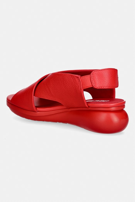 Încălțăminte Camper sandale pentru femei, din piele Balloon K200066.062 rosu