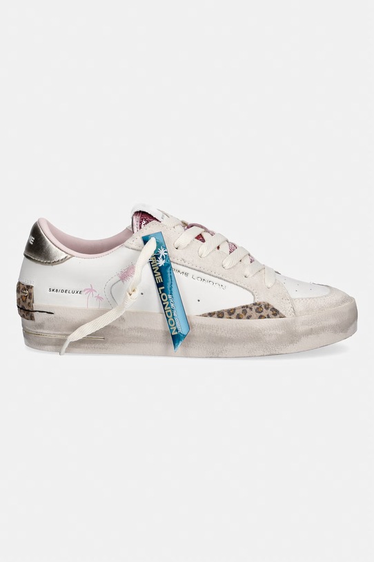 Crime London SK8 DELUXE tenisky dámske 29103PP8.010 biela SS26