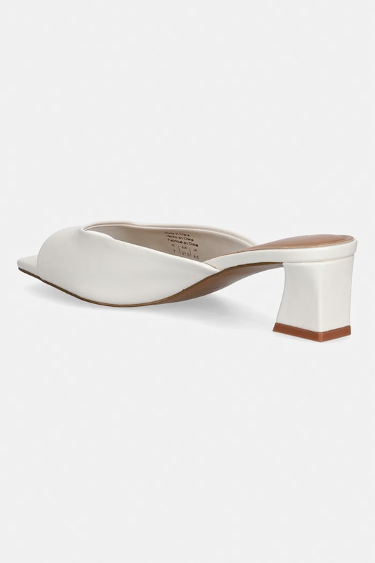 Obuwie Aldo klapki na słupku damskie 14334650 14334650.BYANKA beżowy