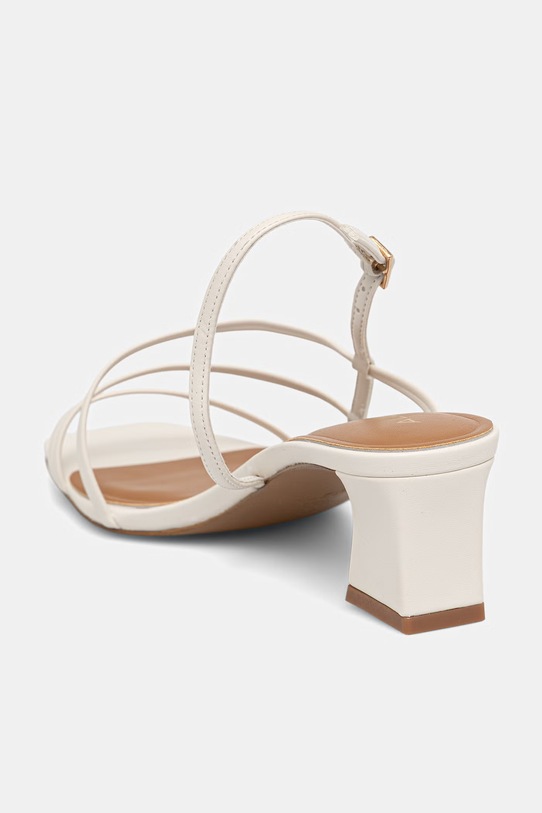 Obuwie Aldo sandały skórzane 14334652 14334652.MAEGANN beżowy