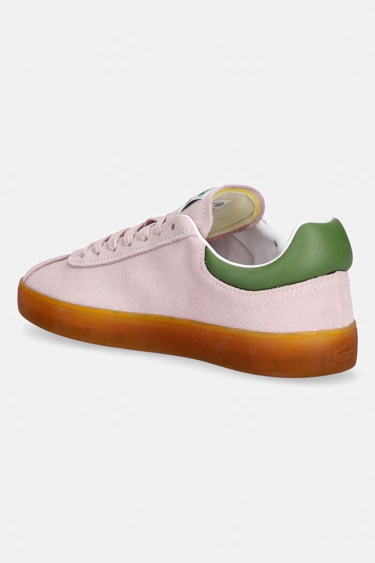 Взуття Lacoste Baseshot Sneakers кросівки жіночі замшеві 51SFA0083.ANQ рожевий