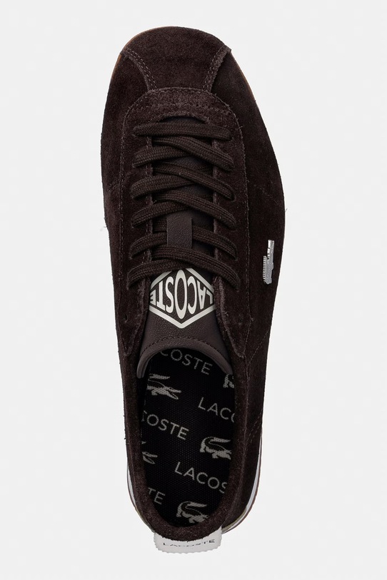 Lacoste CLUB-LOW sneakers boty dámské semišové hnědá 51SFA0049.2C3