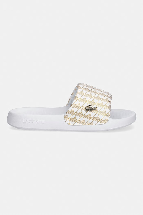 Lacoste šľapky na plávanie dámske SERVE SLIDE 1.0 51CFA0009.216 biela SS26