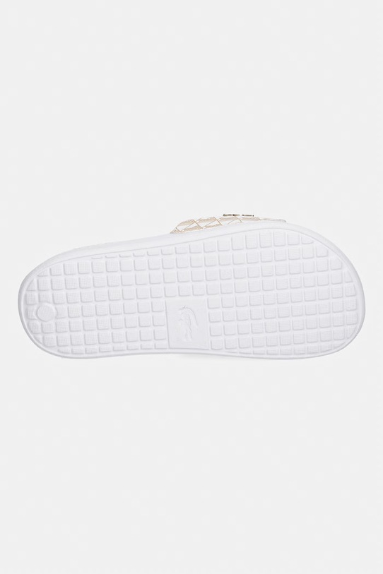 Lacoste klapki basenowe damskie SERVE SLIDE 1.0 51CFA0009.216 biały