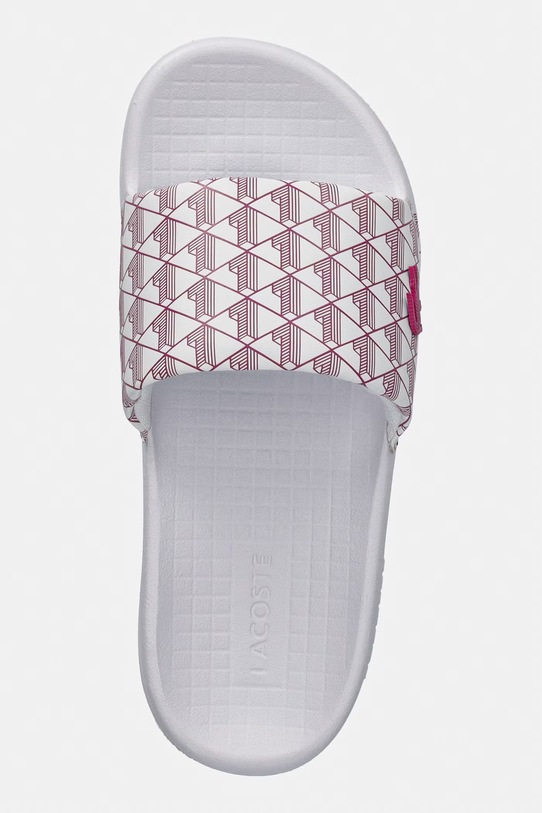 Lacoste klapki basenowe damskie SERVE SLIDE 1.0 biały 51CFA0009.B53