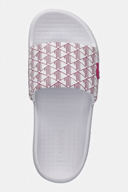 Lacoste pantofle na bazén dámské SERVE SLIDE 1.0 bílá 51CFA0009.B53