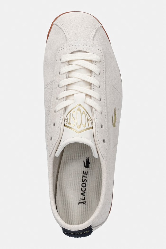 Lacoste CLUB-LOW кросівки жіночі замшеві бежевий 50SFA0069.2G9