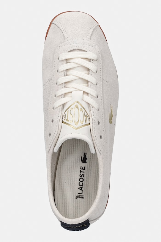 Lacoste CLUB-LOW кросівки жіночі замшеві бежевий 50SFA0069.2G9