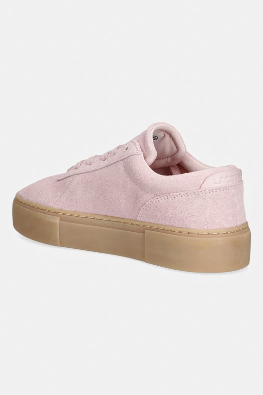 Взуття Lacoste COURT SET кросівки жіночі замшеві 50SFA0211.ANQ рожевий