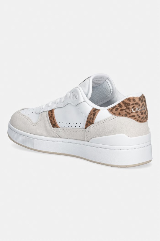 Boty Lacoste T-CLIP SET 225 1 COU SFA sneakers boty dámské kožené 50SFA0079.108 bílá
