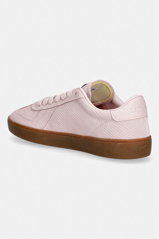 Παπούτσια Lacoste BASESHOT PRO sneakers γυναικεία σουέτ 50SFA0034.ANQ ροζ