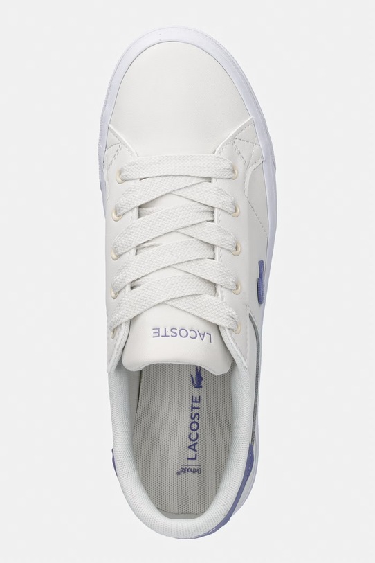 Lacoste Ziane Platform Leather Sneakers sneakersy damskie beżowy 50CFA0035.AI6