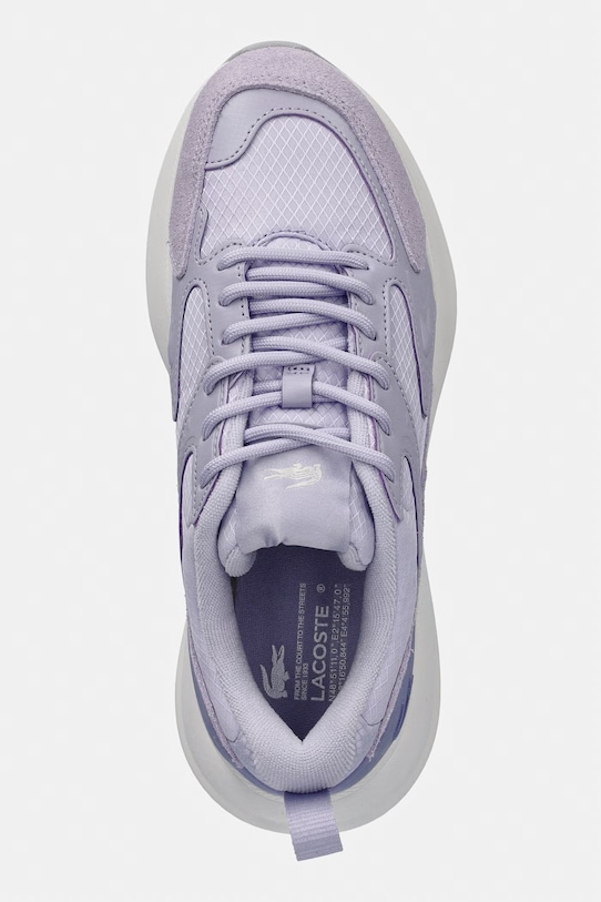 Lacoste L003 Evo sneakersy damskie fioletowy 50SFA0116.LP6