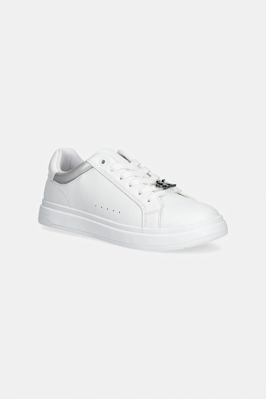 Calvin Klein Jeans sneakersy dziecięce imitacja skóry licowej biały V3A9.83215.35.39