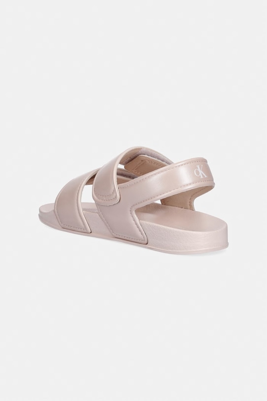 Dziewczynka Calvin Klein Jeans sandały dziecięce V1AF.83266.30.34 różowy