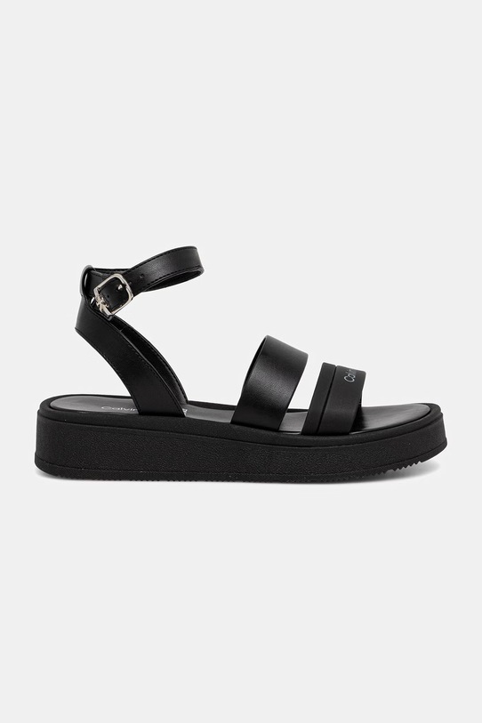 Calvin Klein Jeans sandały dziecięce V4A2.83261.35.39 czarny SS26