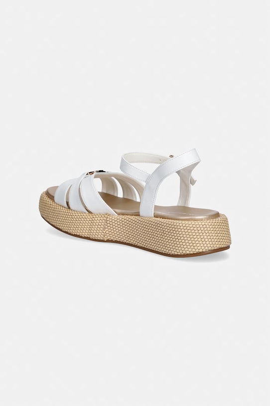 Dziewczynka Tommy Hilfiger sandały na platformie damskie T3A2.34293 biały