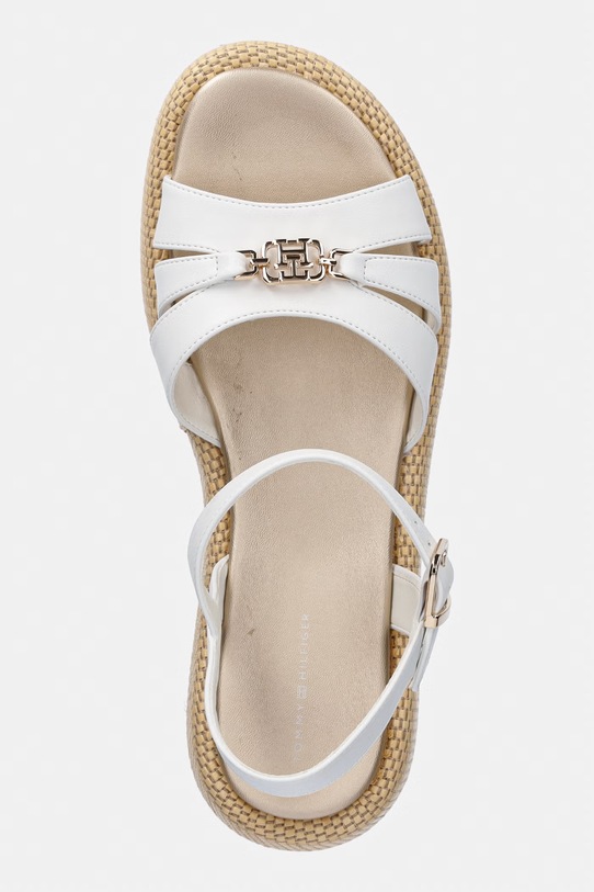 Tommy Hilfiger sandały na platformie damskie biały T3A2.34293