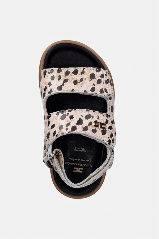 Elisabetta Franchi gyerekszandál bőrből bézs F1A2.E0555.20.24