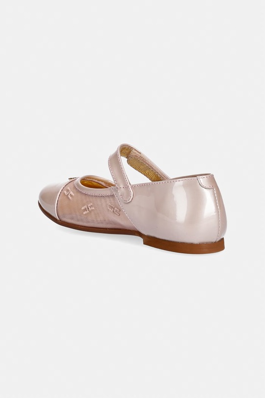 Девочка Детские кожаные балетки Elisabetta Franchi F1A3.E0474.25.29 розовый