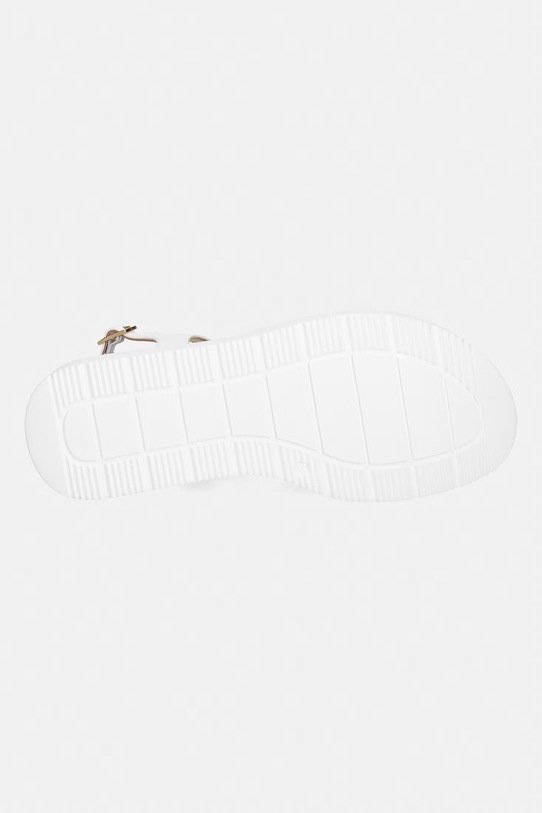 Elisabetta Franchi sandały skórzane dziecięce F4A2.E0592 biały