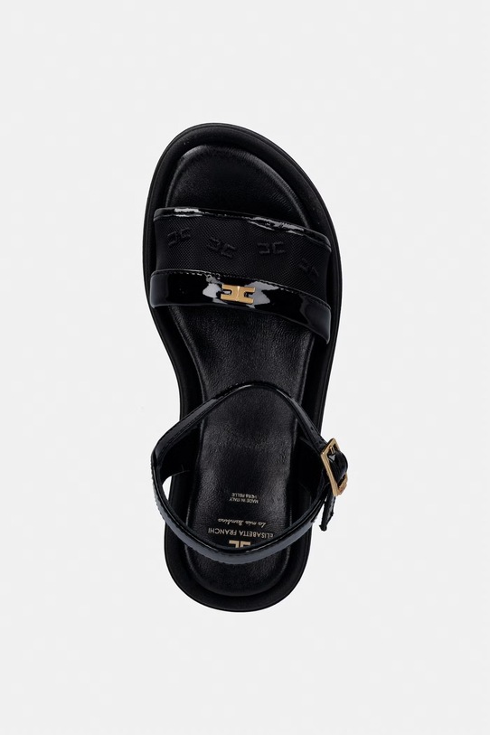 Detské sandále Elisabetta Franchi čierna F4A2.E0595.31.34