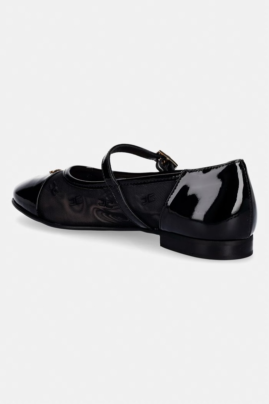 Dziewczynka Elisabetta Franchi baleriny dziecięce F4A3.E0483.35.38 czarny