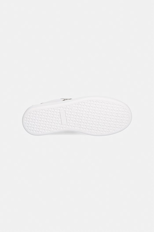 Elisabetta Franchi scarpe da ginnastica per bambini in pelle F4A9.E0504 bianco