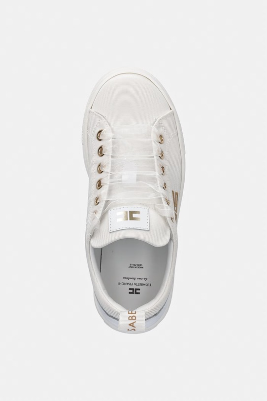 Детские кроссовки Elisabetta Franchi белый F4A9.E0528.30.34