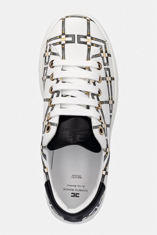 Detské tenisky Elisabetta Franchi biela F4A9.E0532