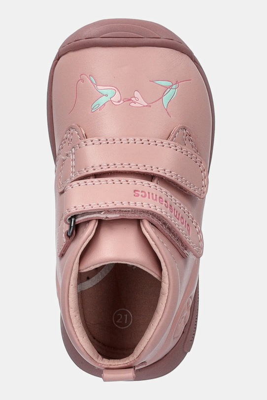 Biomecanics półbuty skórzane dziecięce różowy 251106