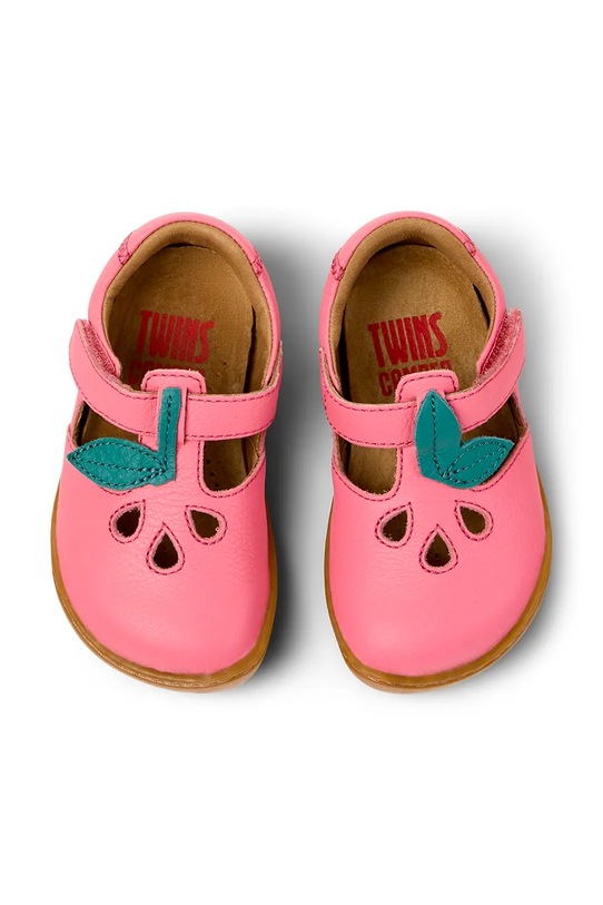 Camper polobotky dětské kožené TWS FW růžová K800679