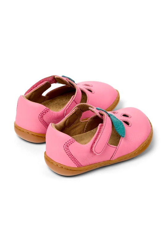 Camper polobotky dětské kožené TWS FW růžová K800679