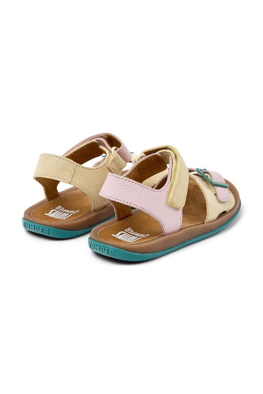 Camper sandały skórzane dziecięce Bicho TWS Kids różowy K800672.G.28.34.TWS