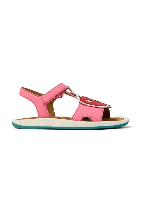 Camper sandały dziecięce skórzane TWS Kids K800671.28.34 różowy SS26
