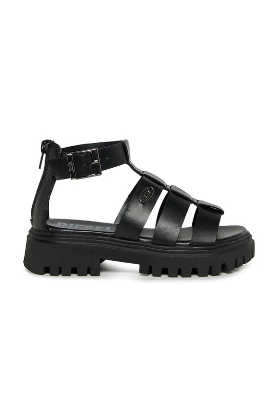 Diesel sandały dziecięce D-SANSTRY SANDALS czarny BC1066.KF015.36.40