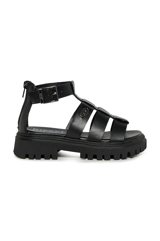Diesel sandały dziecięce D-SANSTRY SANDALS czarny BC1066.KF015.36.40