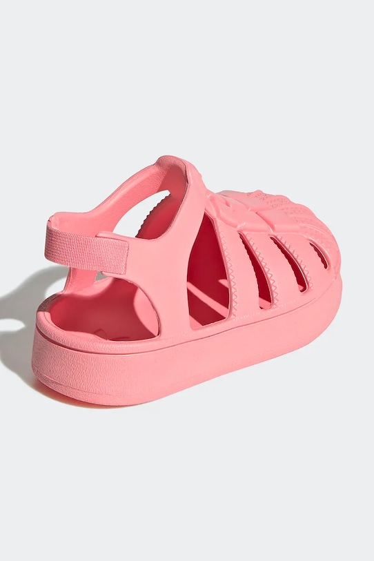 Fete adidas Originals sandale copii SUPERSTAR SANDAL JI2805 portocaliu