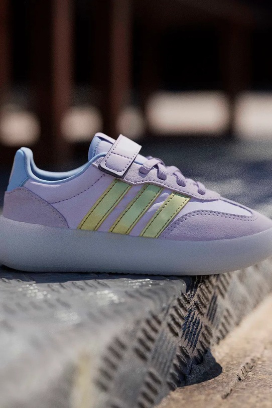 Παιδικά sneakers adidas DISNEY BARREDA DECODE ELSA JQ4377 μωβ