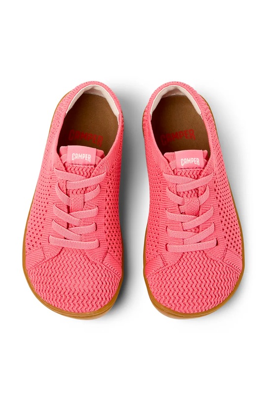 Camper sneakersy skórzane dziecięce Peu Cami Kids różowy K800690.28.34