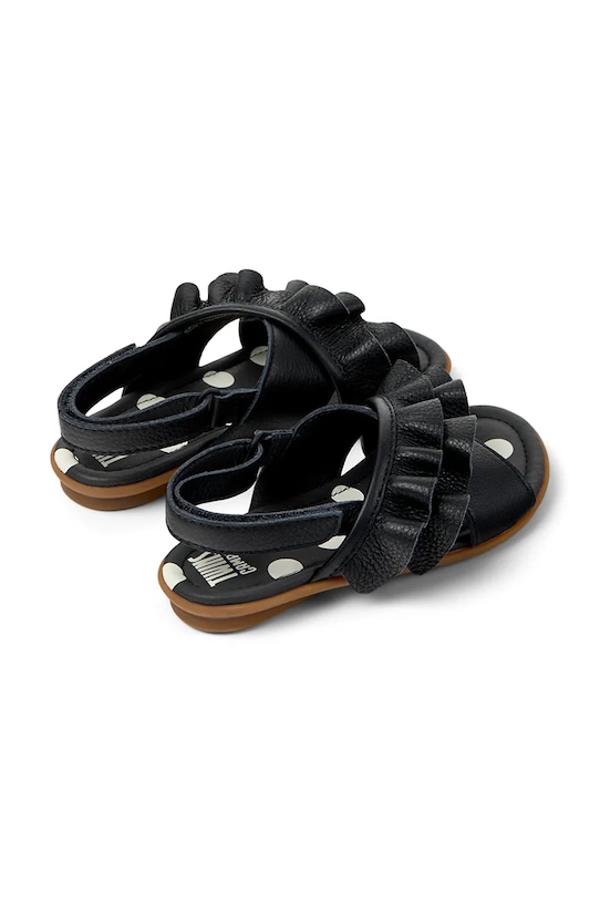 Camper sandały skórzane dziecięce TWS Kids czarny K800677.35.38.TWS