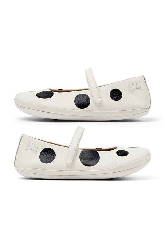 Camper baleriny skórzane dziecięce TWS Kids K800486.35.38.TWS beżowy