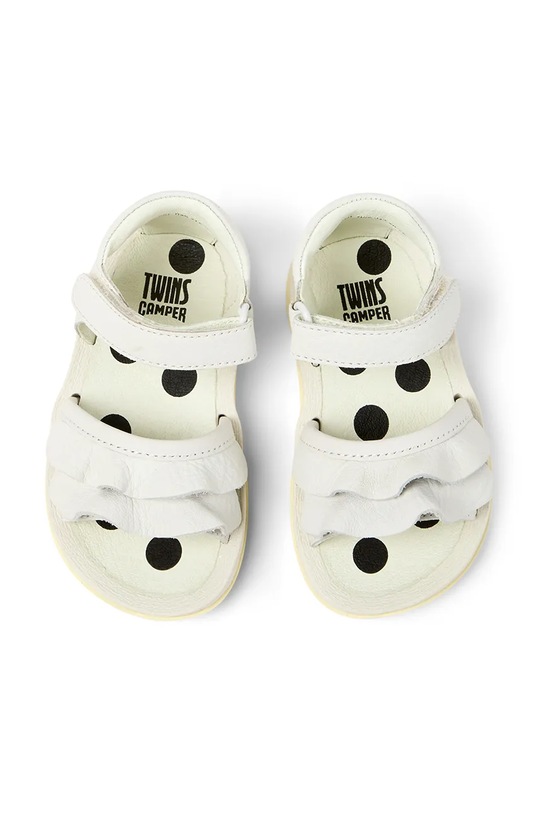 Camper sandały dziecięce skórzane TWS FW beżowy K800678