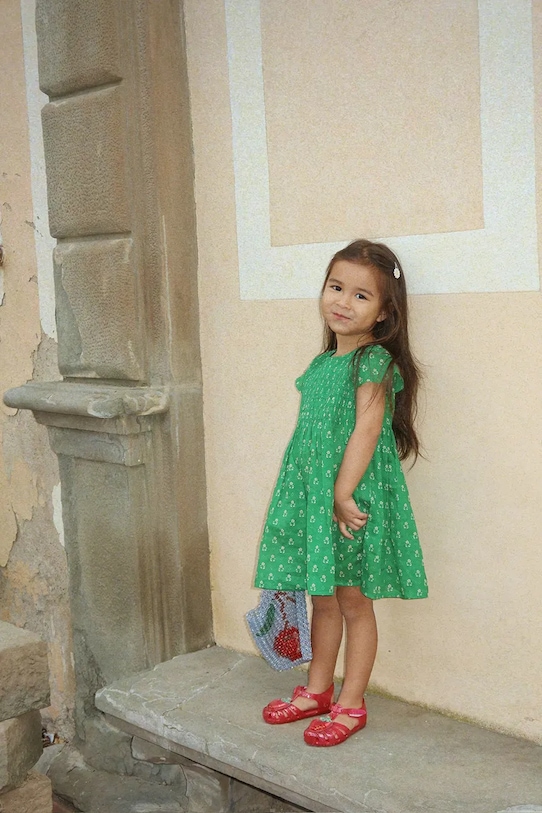 Konges Sløjd sandały dziecięce LILO SANDAL KS104933.PPY2 czerwony