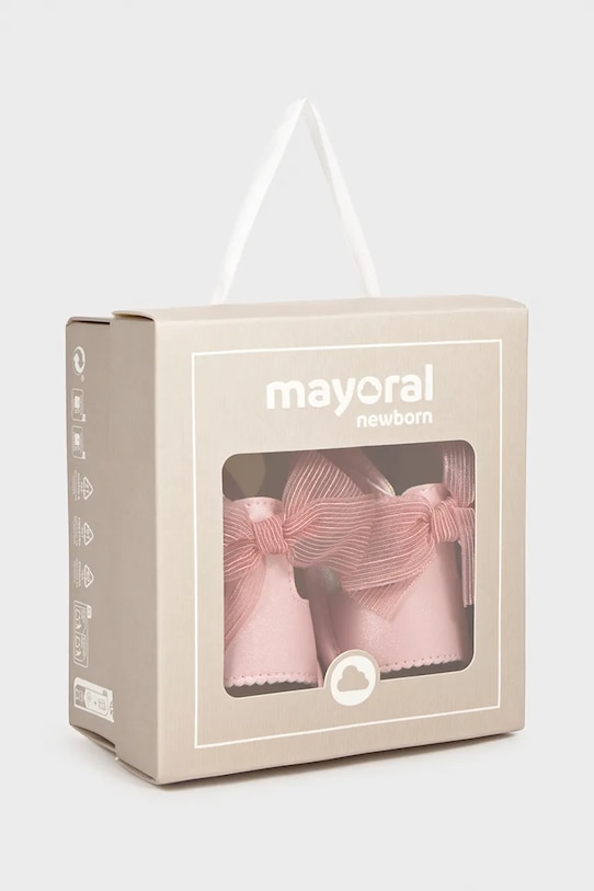 Βρεφικά παπούτσια Mayoral Newborn ροζ 9084.G.1L.Newborn.PPY2