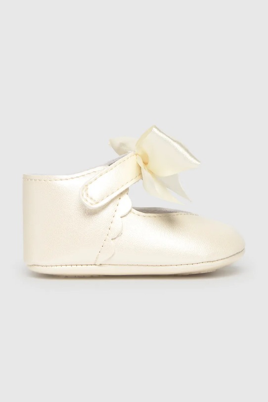 Mayoral Newborn buty niemowlęce nieocieplane beżowy 9090.2L.Newborn.PPY2