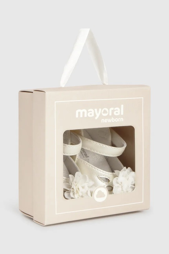 Mayoral Newborn buty niemowlęce biały 9091.2M.Newborn.PPY2