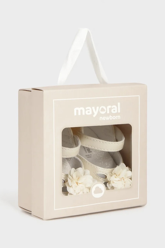 Cipele za bebe Mayoral Newborn bež 9091.2M.Newborn.PPY2