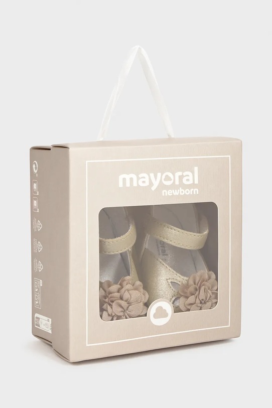 Бебешки обувки Mayoral Newborn бежов 9091.2M.Newborn.PPY2