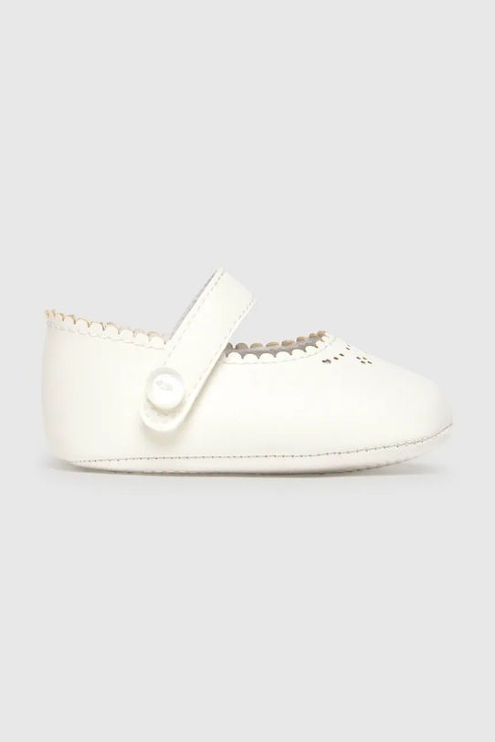 Mayoral Newborn buty niemowlęce nieocieplane beżowy 9092.2N.Newborn.PPY2
